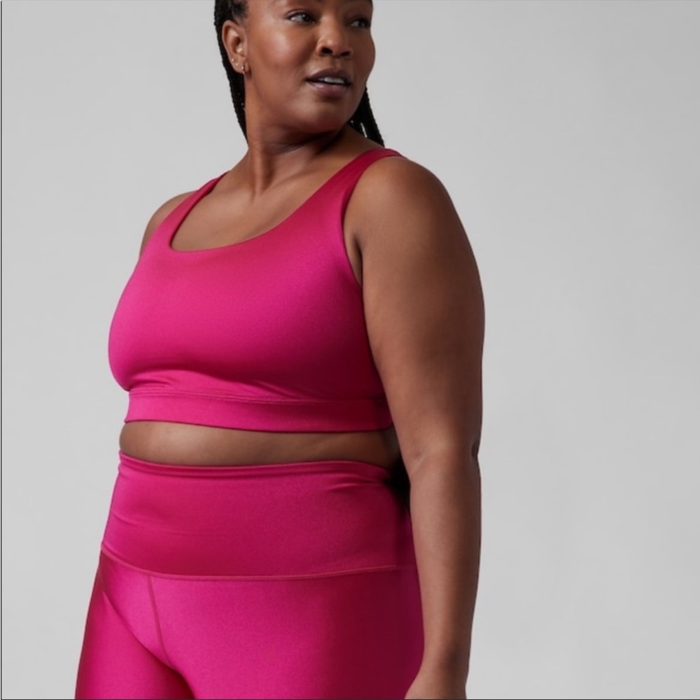 Athleta Exhale Shine Bra D-DD+ Plus size